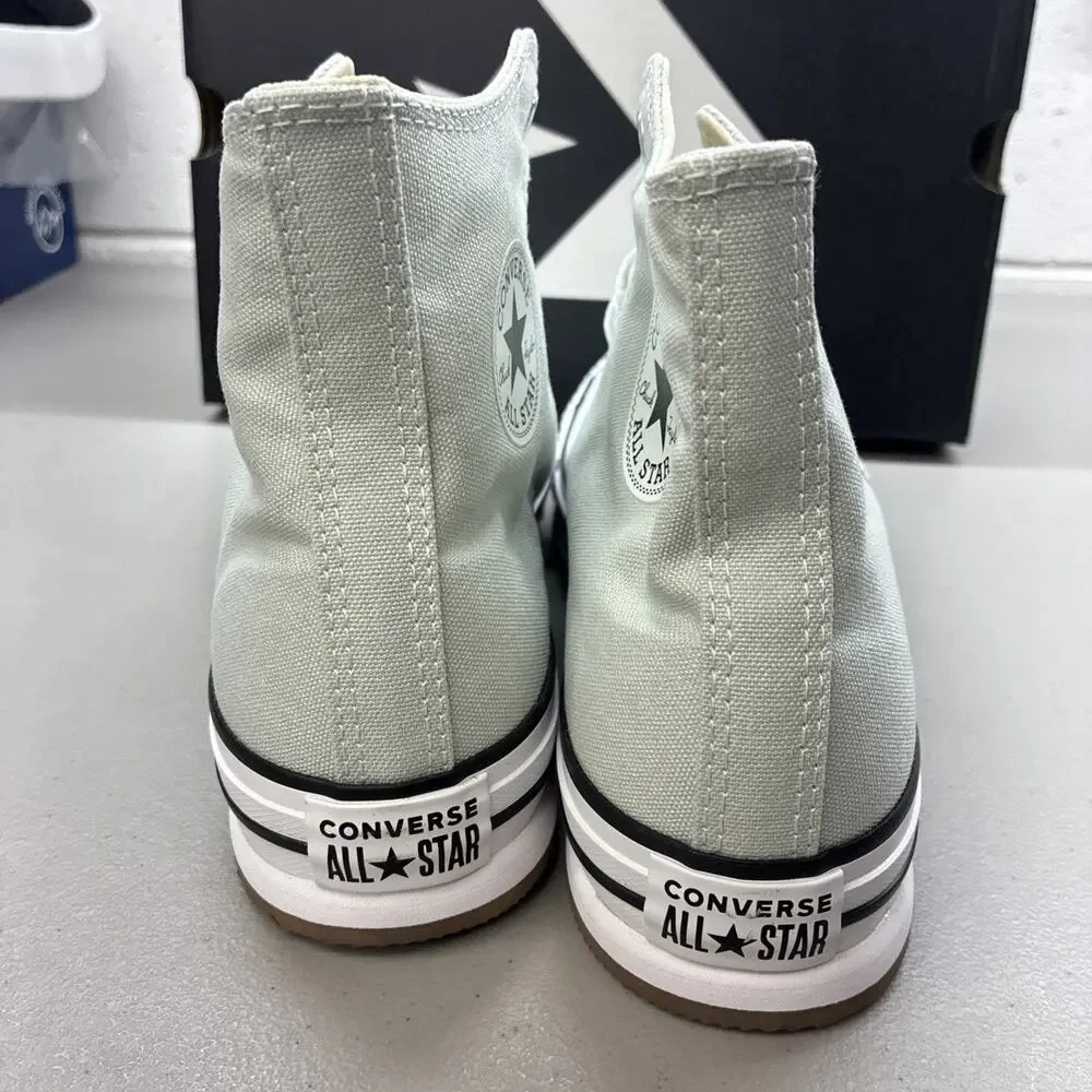 Converse All Star Hi CTAS Eva Lift GS Shoe Size 7Y Gray A13122F New